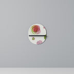 COLORFUL COSMOS Prateleira Oval Decorativa em Acabamento Preto