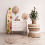 COLORFUL COSMOS Painel Decorativo Prancha de Surf
