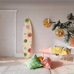 COLORFUL COSMOS Painel Decorativo Prancha de Surf