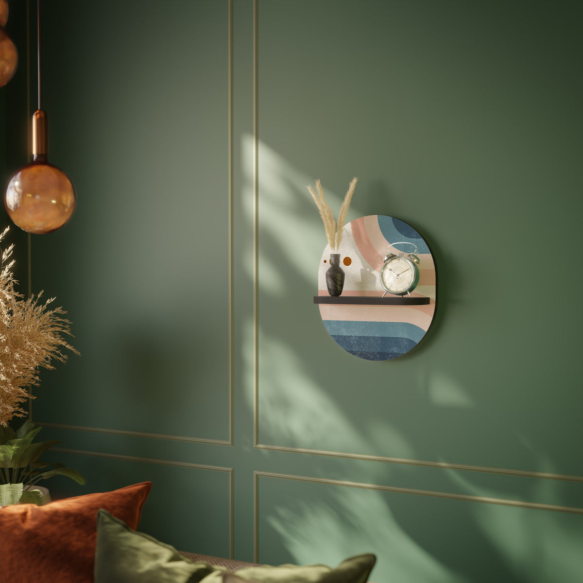 TWO HALVES Prateleira Artística