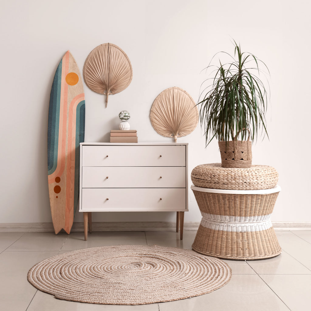 TWO HALVES Surfboard Decorative Panel