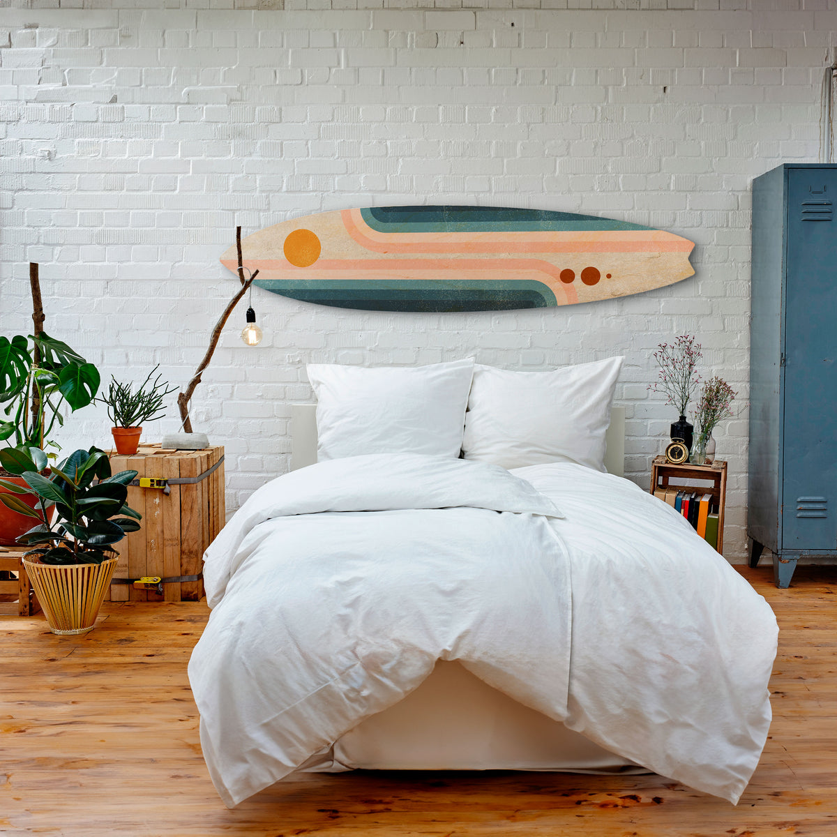 TWO HALVES Surfboard Decorative Panel