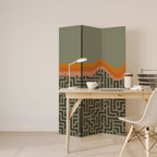 SIMPLE SOLUTIONS Biombo Decorativo de 3 Painéis