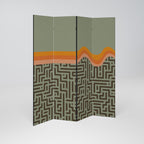 SIMPLE SOLUTIONS 4-Panel Room Divider