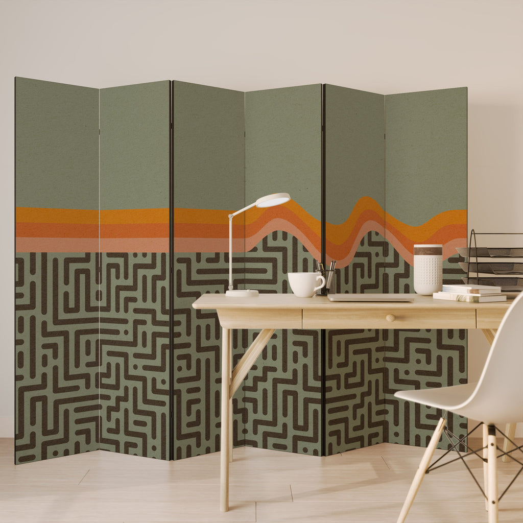 SIMPLE SOLUTIONS Biombo Decorativo de 6 Painéis