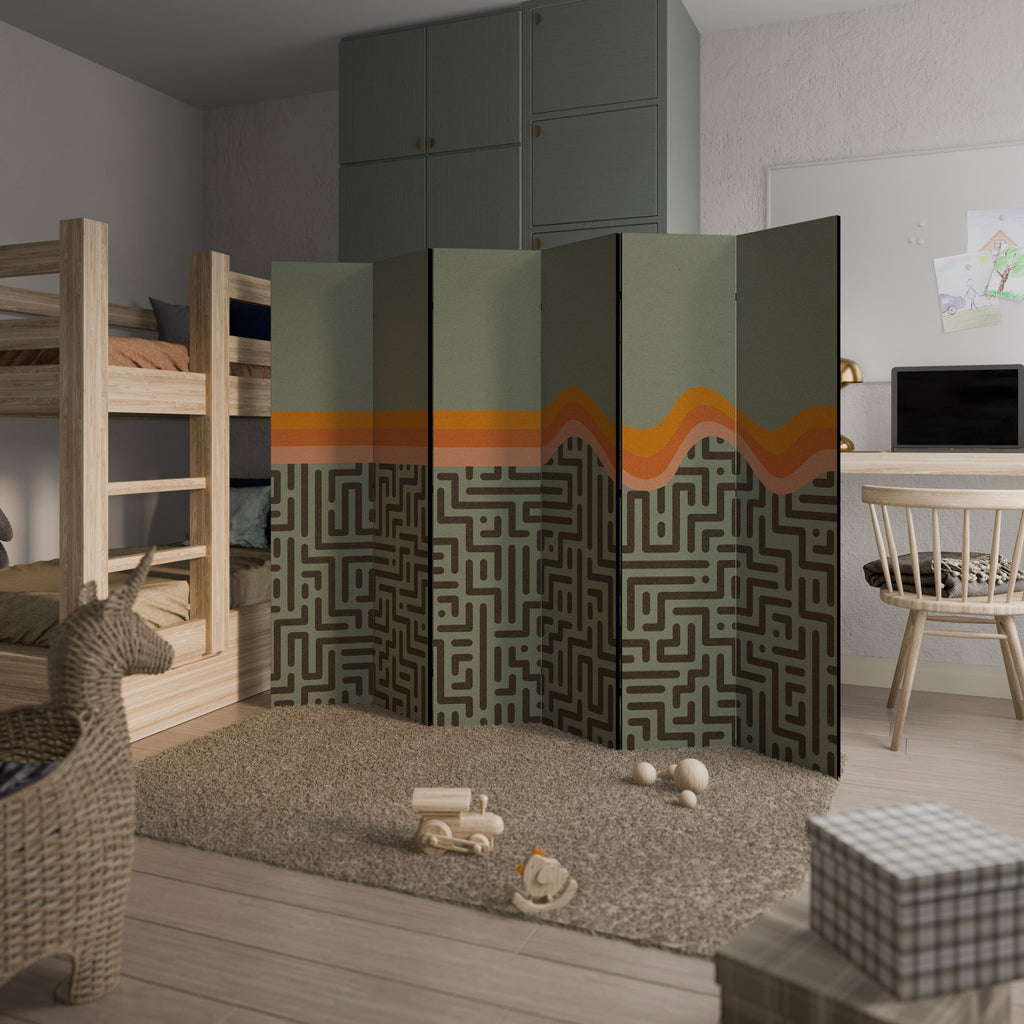 SIMPLE SOLUTIONS Biombo Decorativo de 6 Painéis