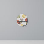 FLEETING HAPPINESS Prateleira Oval Decorativa em Acabamento Preto