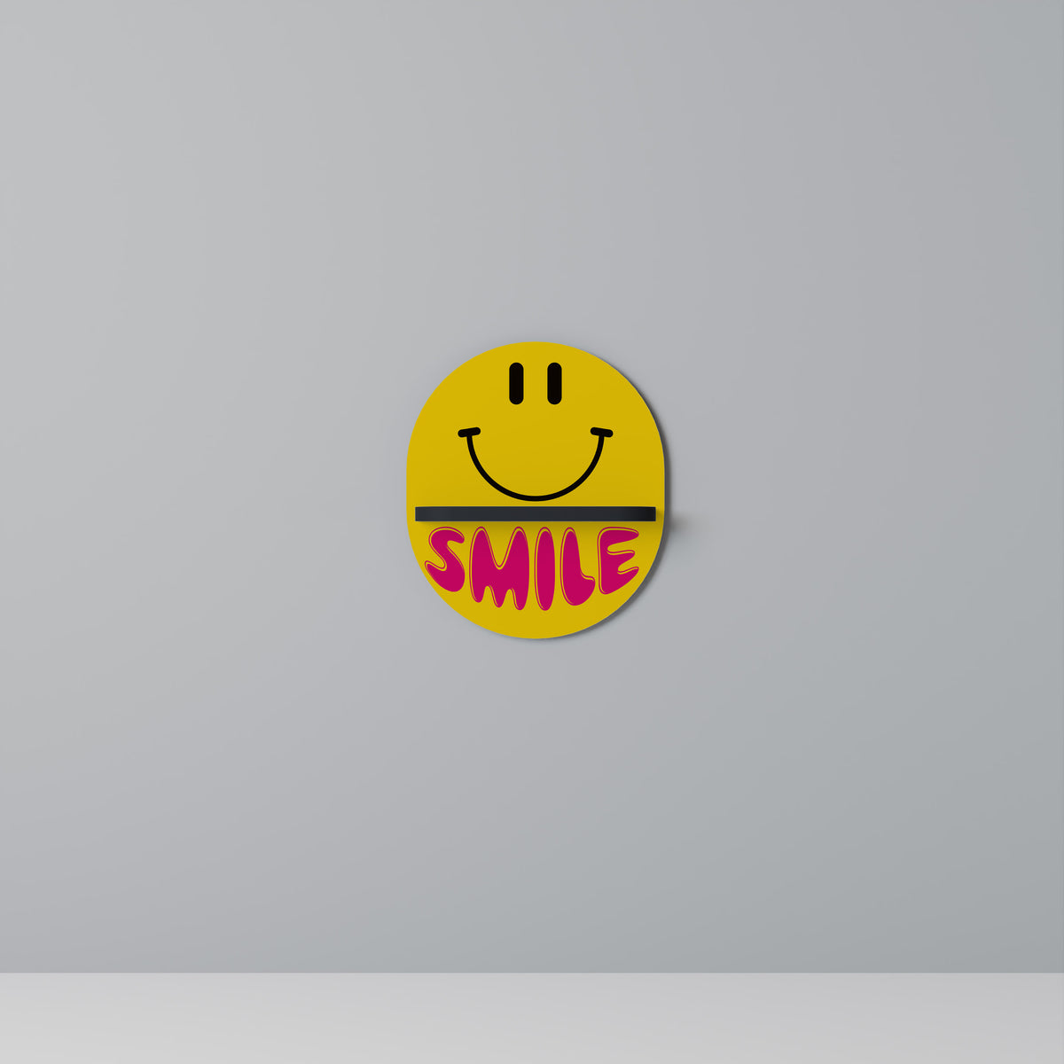 KEEP SMILING Prateleira Artística