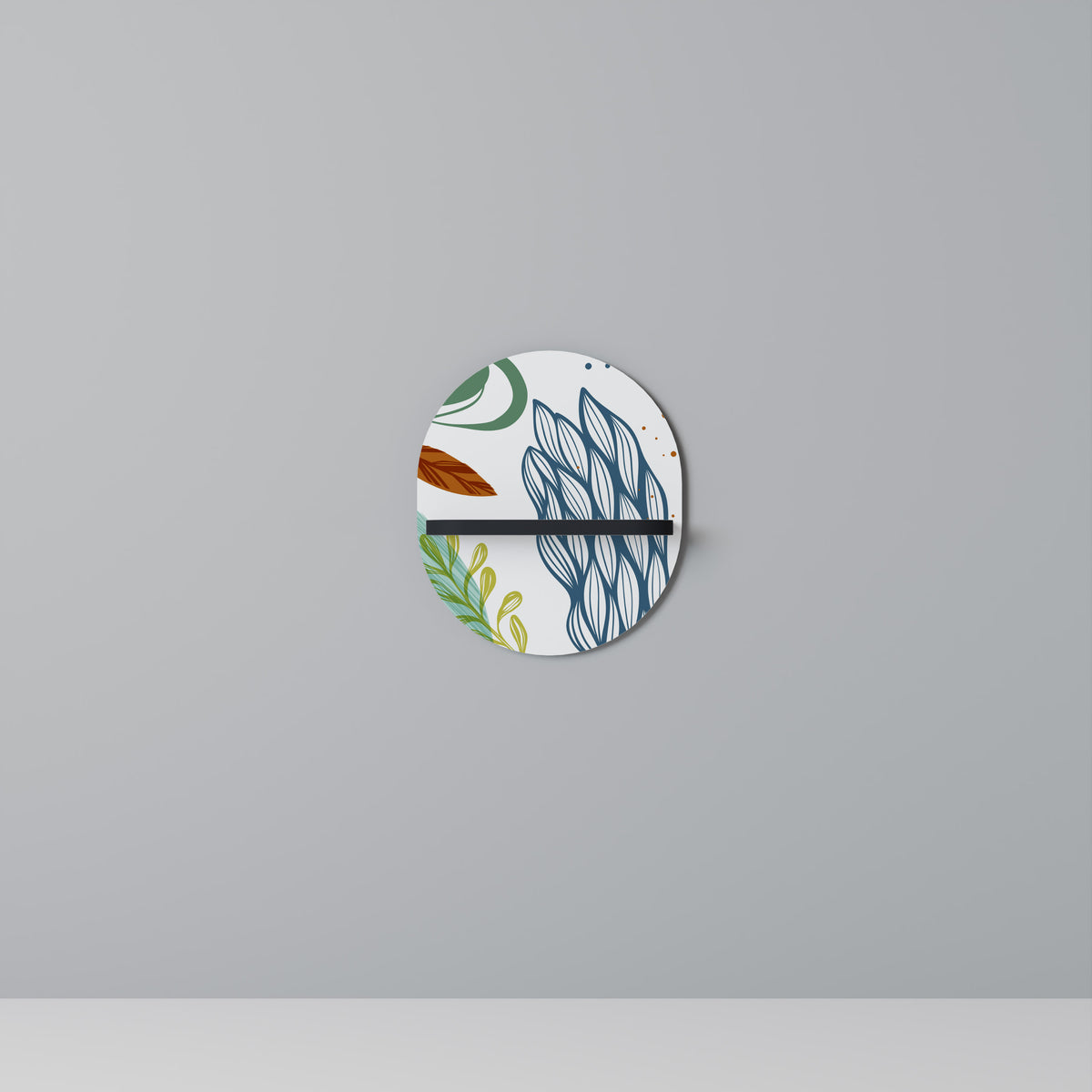 BOTANICAL HURRICANE Prateleira Artística