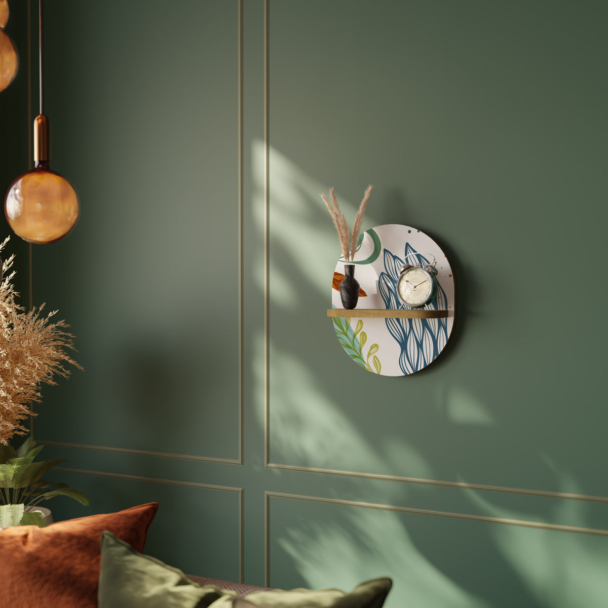 BOTANICAL HURRICANE Prateleira Artística