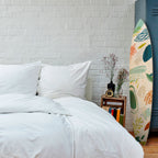 BOTANICAL HURRICANE Painel Decorativo Prancha de Surf