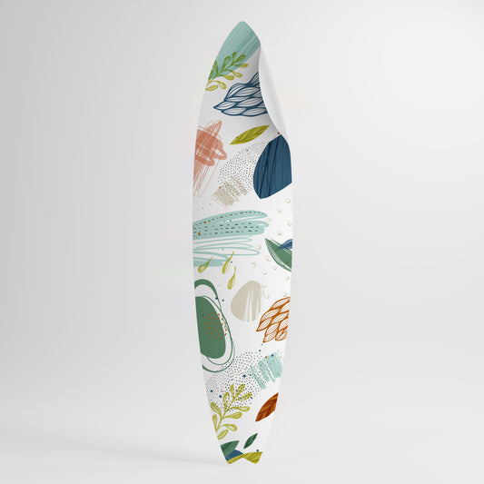 BOTANICAL HURRICANE Autocolante Prancha de Surf
