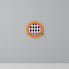 TEARS IN HEAVEN Prateleira Redonda Decorativa em Efeito Carvalho