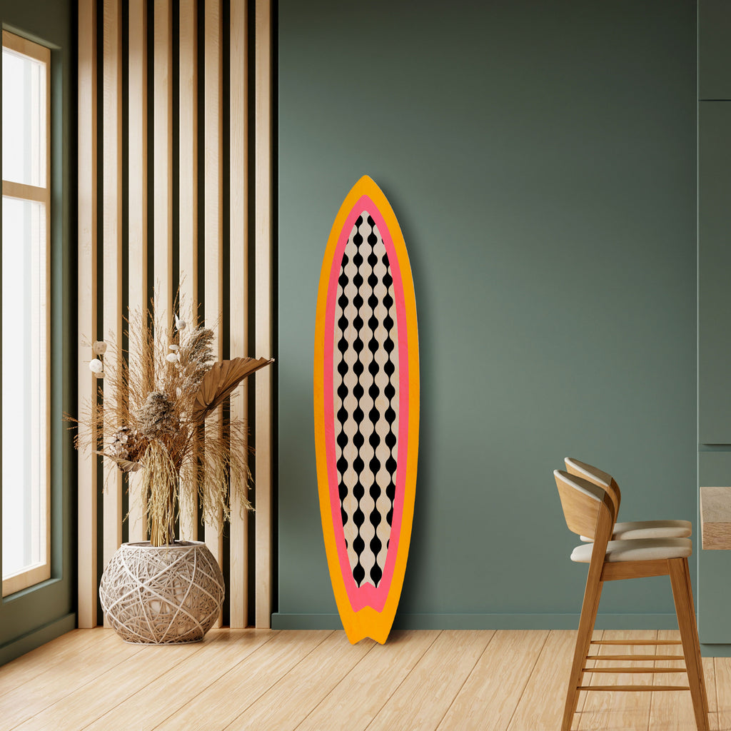 TEARS IN HEAVEN Painel Decorativo Prancha de Surf