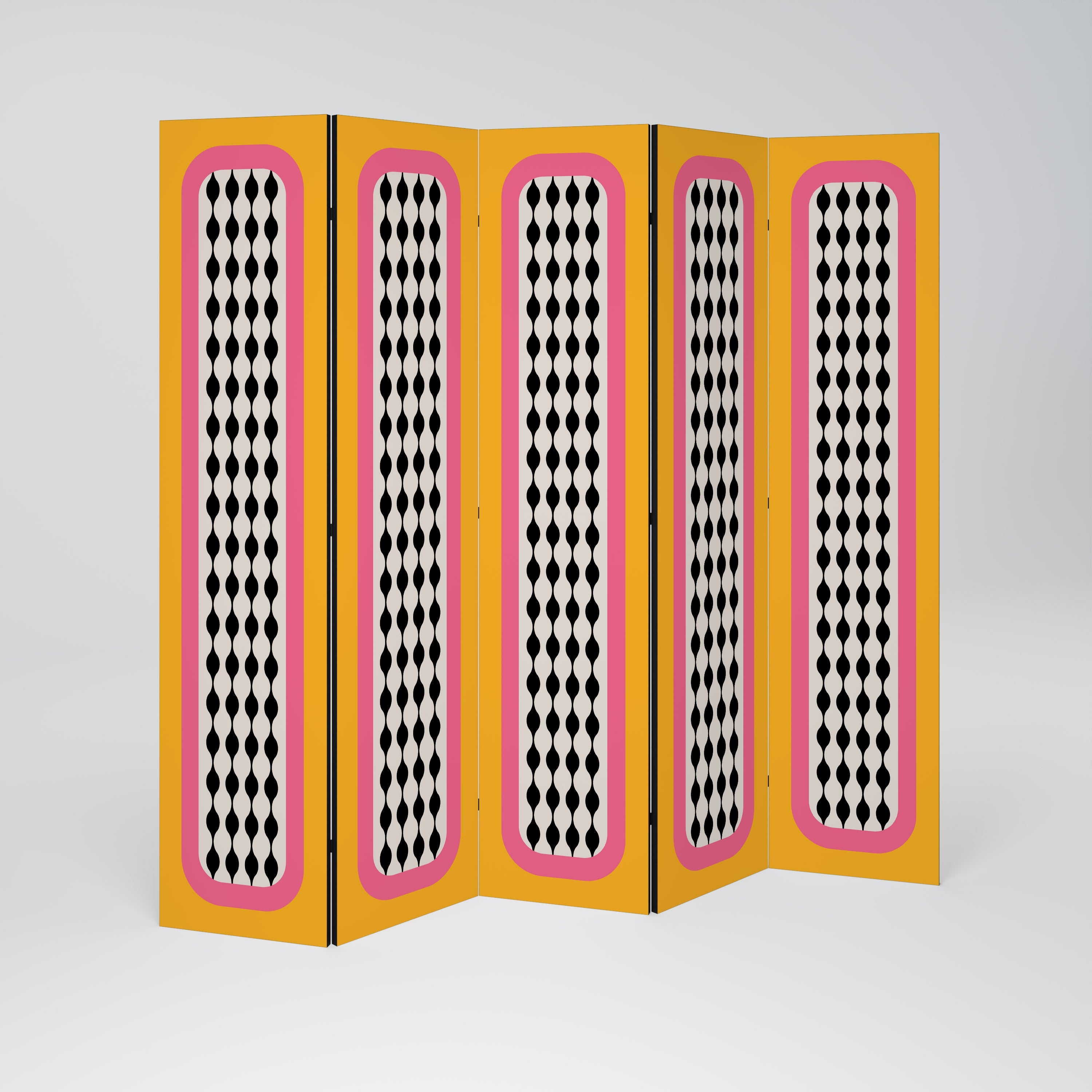 TEARS IN HEAVEN Biombo Decorativo de 5 Painéis