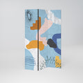 DREAMY SWIRLS Decorative 3-Panel Room Divider