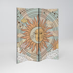 MYSTICAL STRUCTURE Biombo Decorativo de 4 Painéis