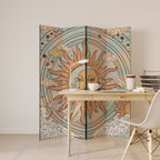 MYSTICAL STRUCTURE Biombo Decorativo de 4 Painéis