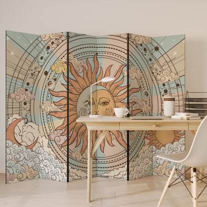 MYSTICAL STRUCTURE 6-Panel Room Divider