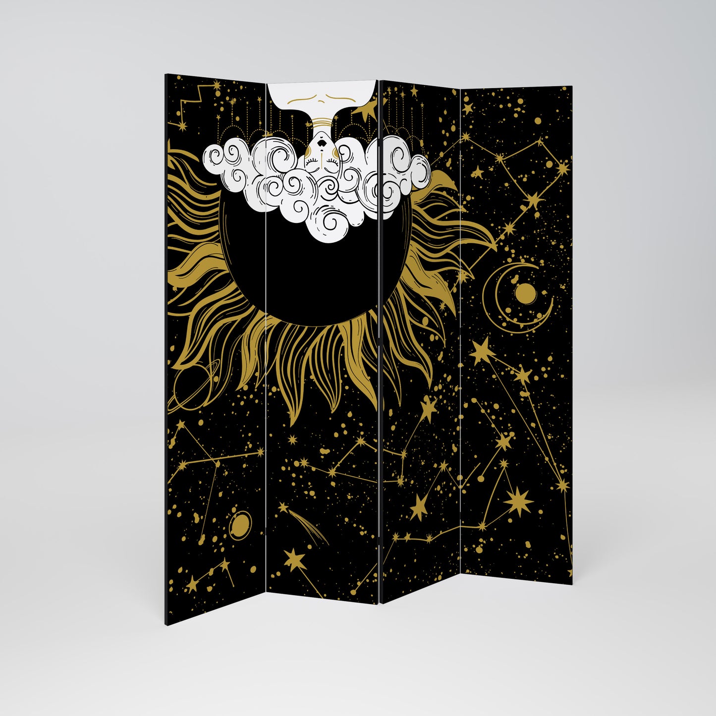 STELLAR CONSTELLATIONS 4-Panel Room Divider