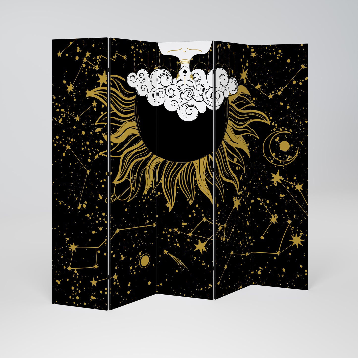 STELLAR CONSTELLATIONS Biombo de 5 Painéis