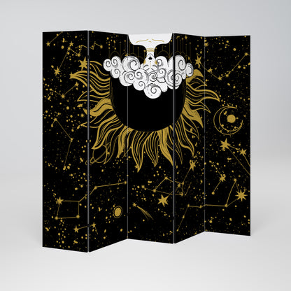 STELLAR CONSTELLATIONS Biombo de 5 Painéis