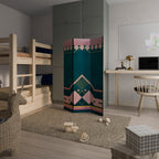 ROYAL COMPOSITION Biombo Decorativo de 3 Painéis