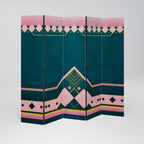 ROYAL COMPOSITION Biombo Decorativo de 5 Painéis