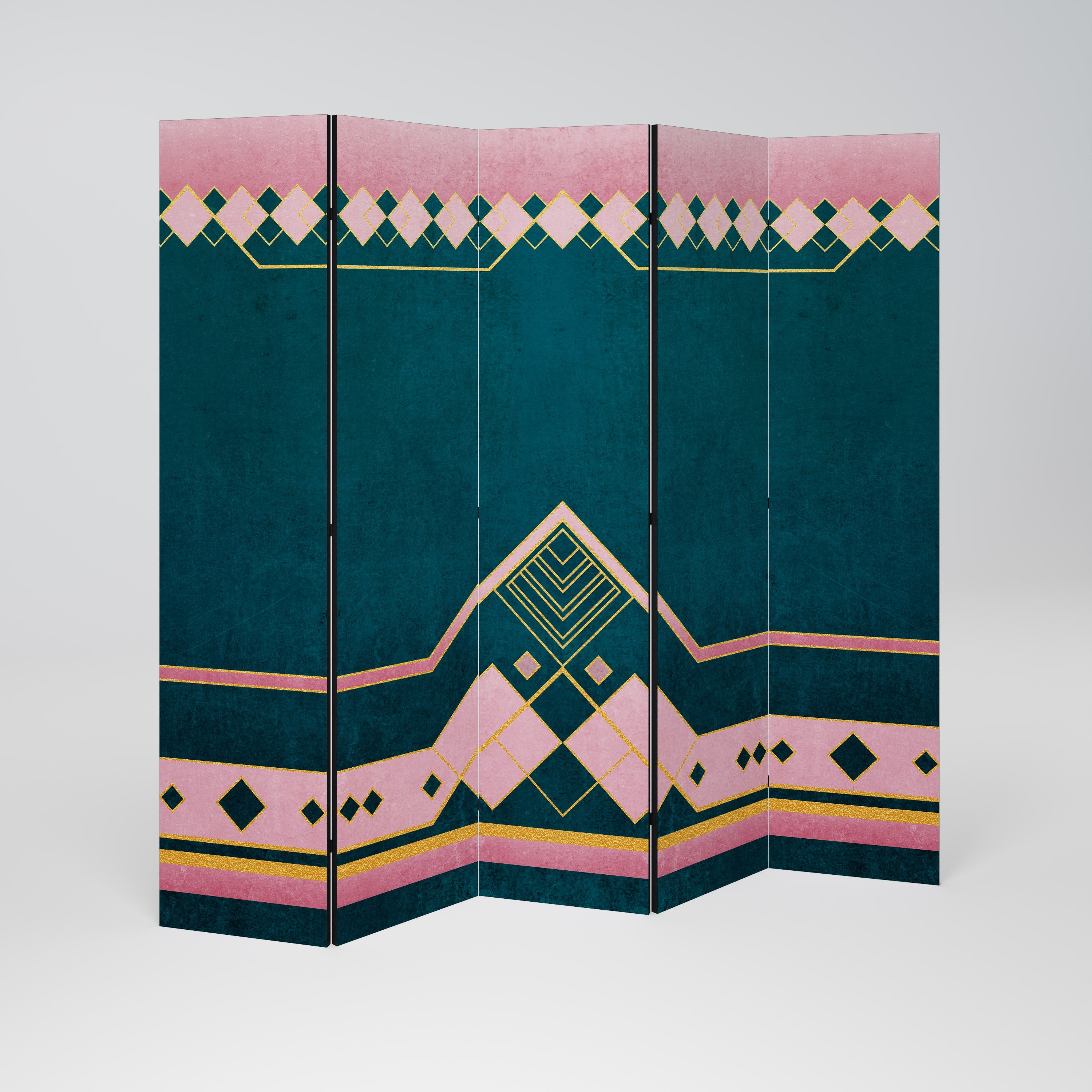 ROYAL COMPOSITION Biombo Decorativo de 5 Painéis