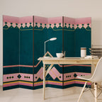 ROYAL COMPOSITION Biombo Decorativo de 6 Painéis