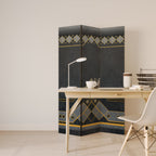 ROYAL ORDINARINESS Biombo Decorativo de 3 Painéis