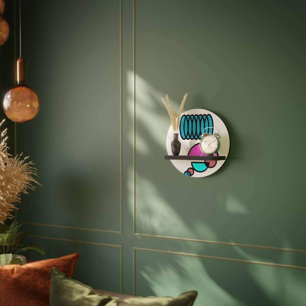 GEOMETRIC RHAPSODY Prateleira Artística