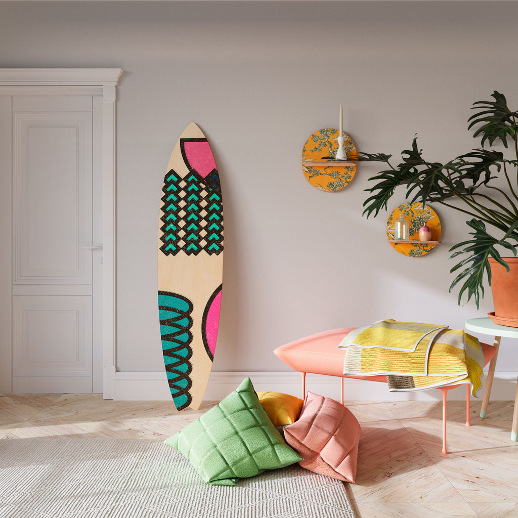 GEOMETRIC RHAPSODY Surfboard Decorative Panel