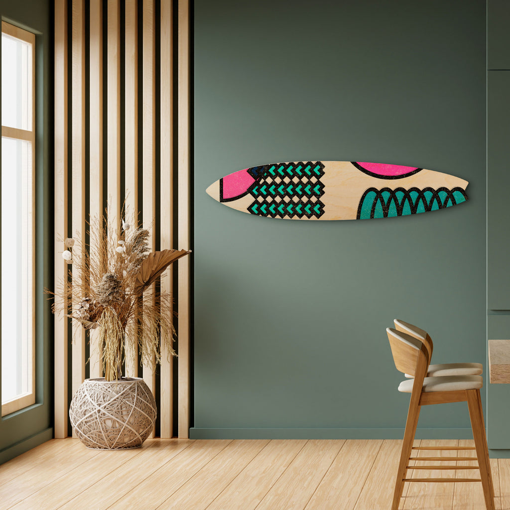 GEOMETRIC RHAPSODY Surfboard Decorative Panel