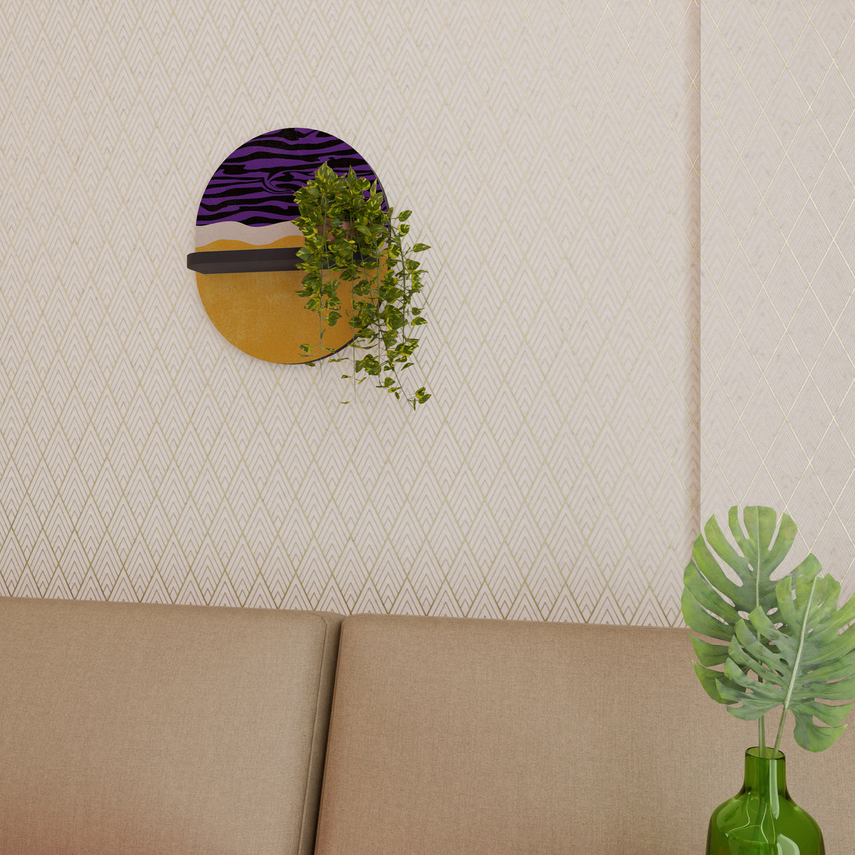 INDEPENDENT BORDER Prateleira Artística