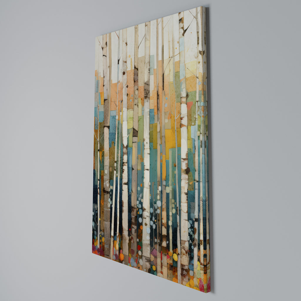 BIRCH KALEIDOSCOPE Quadro em tela vertical
