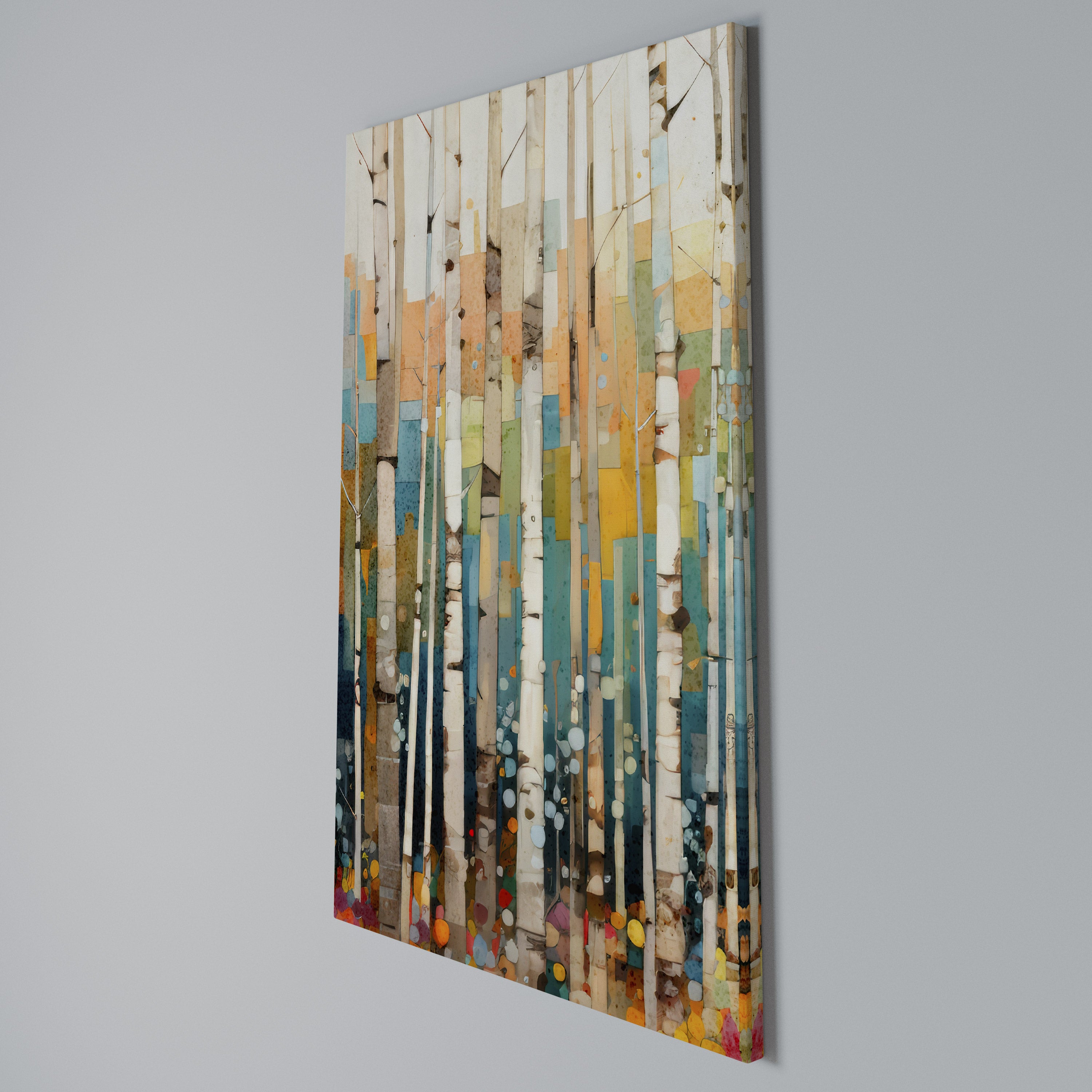 BIRCH KALEIDOSCOPE Quadro em tela vertical