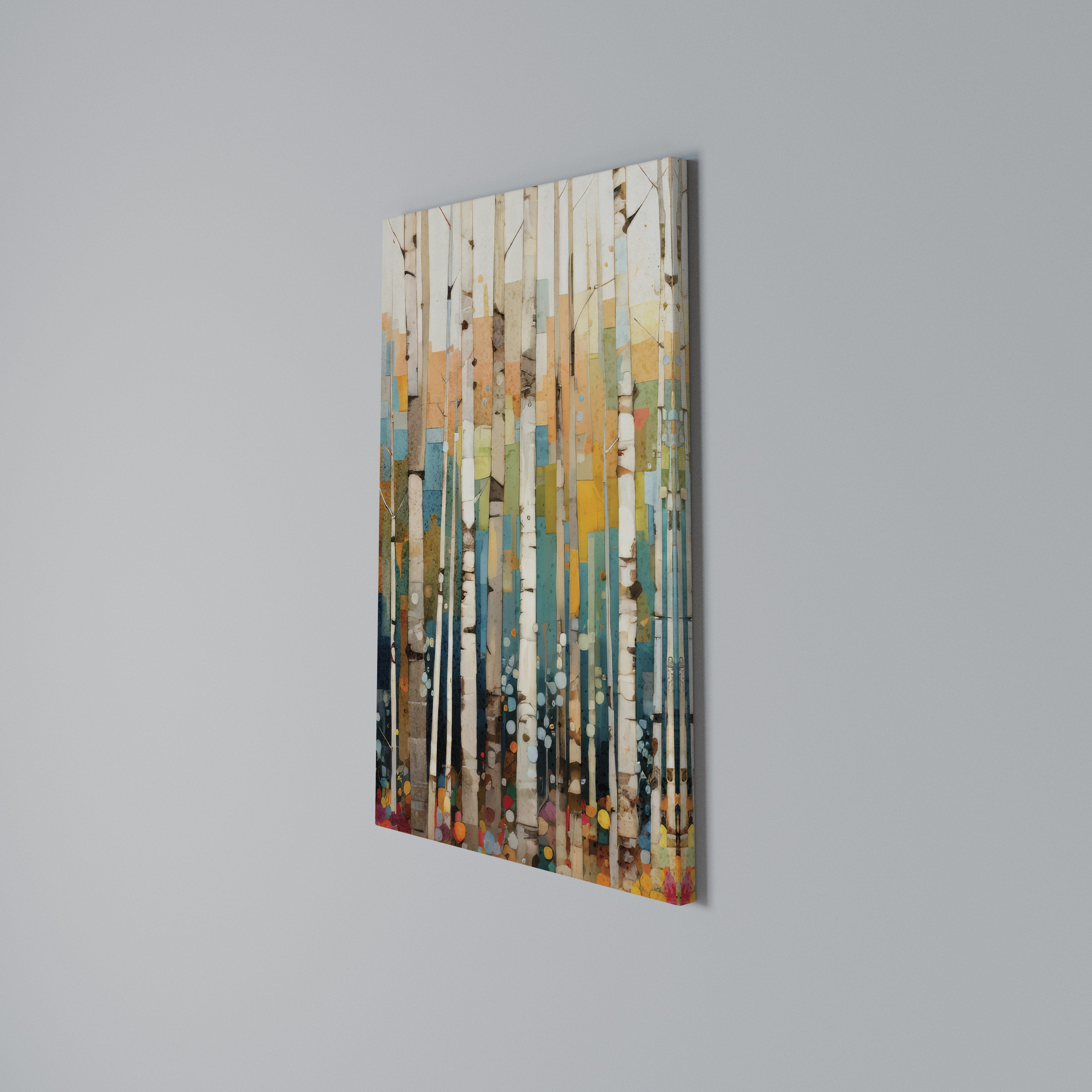 BIRCH KALEIDOSCOPE Quadro em tela vertical