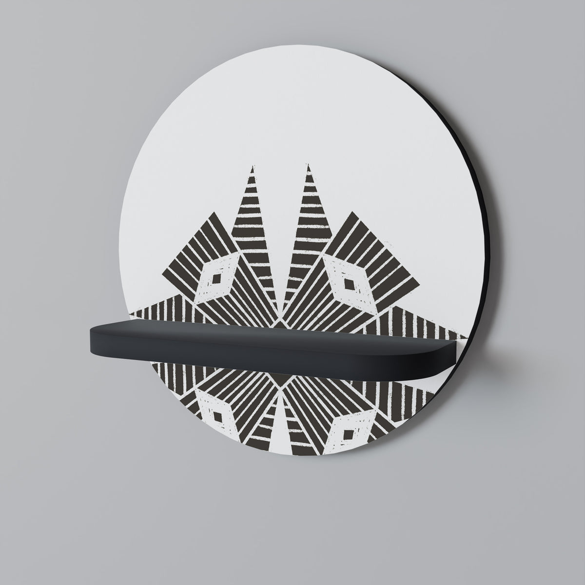 MONOCHROME NEXUS Prateleira Artística