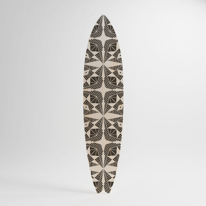 MONOCHROME NEXUS Painel Decorativo Prancha de Surf
