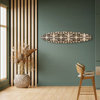 MONOCHROME NEXUS Painel Decorativo Prancha de Surf