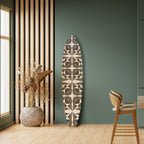 MONOCHROME NEXUS Painel Decorativo Prancha de Surf