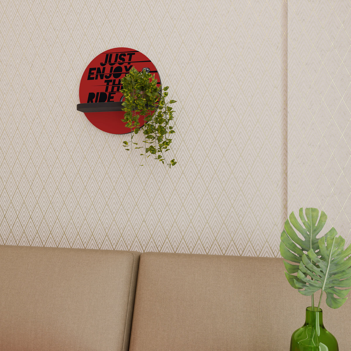 ENJOY THE RIDE Prateleira Artística