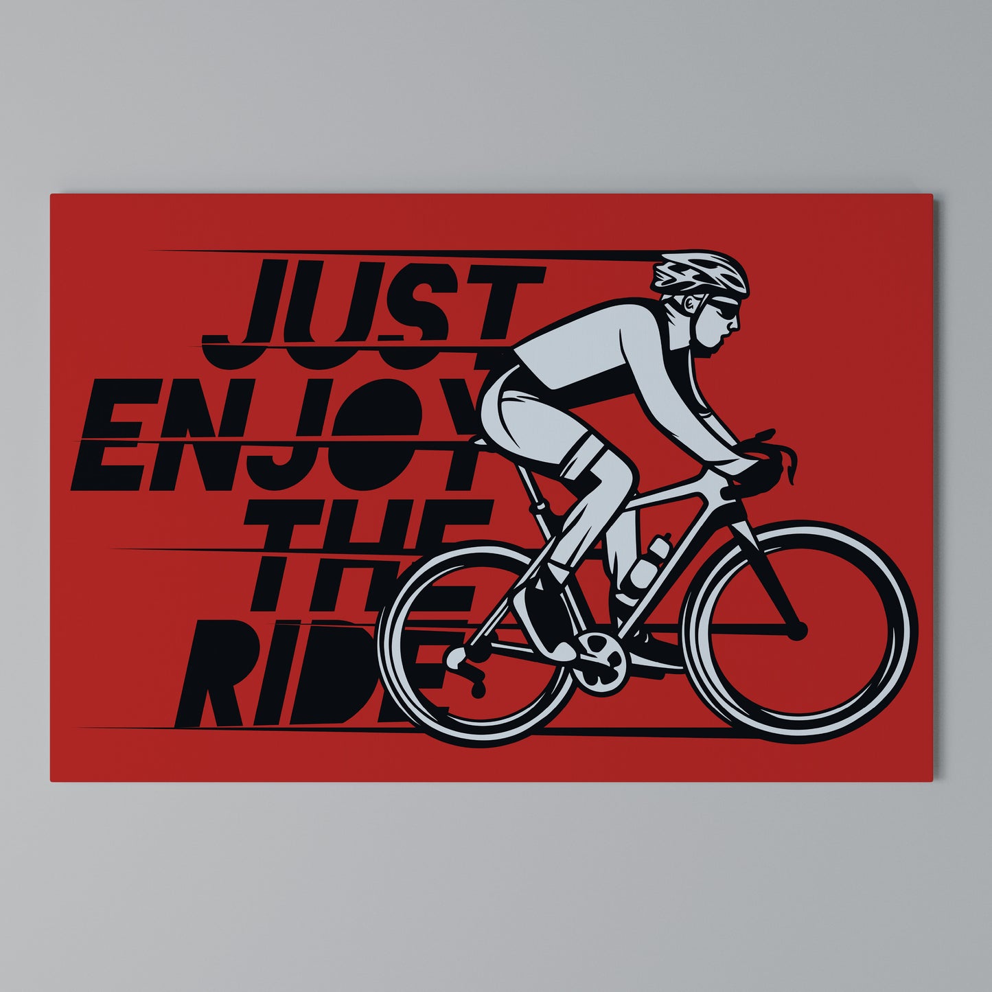 ENJOY THE RIDE Horizontal Canvas Print
