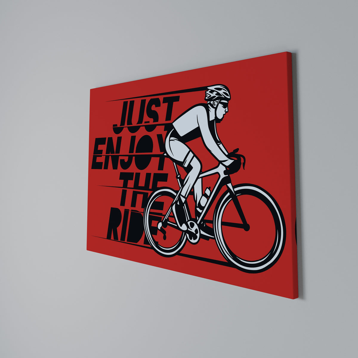 ENJOY THE RIDE Horizontal Canvas Print