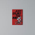 ENJOY THE RIDE Vertical Canvas Print