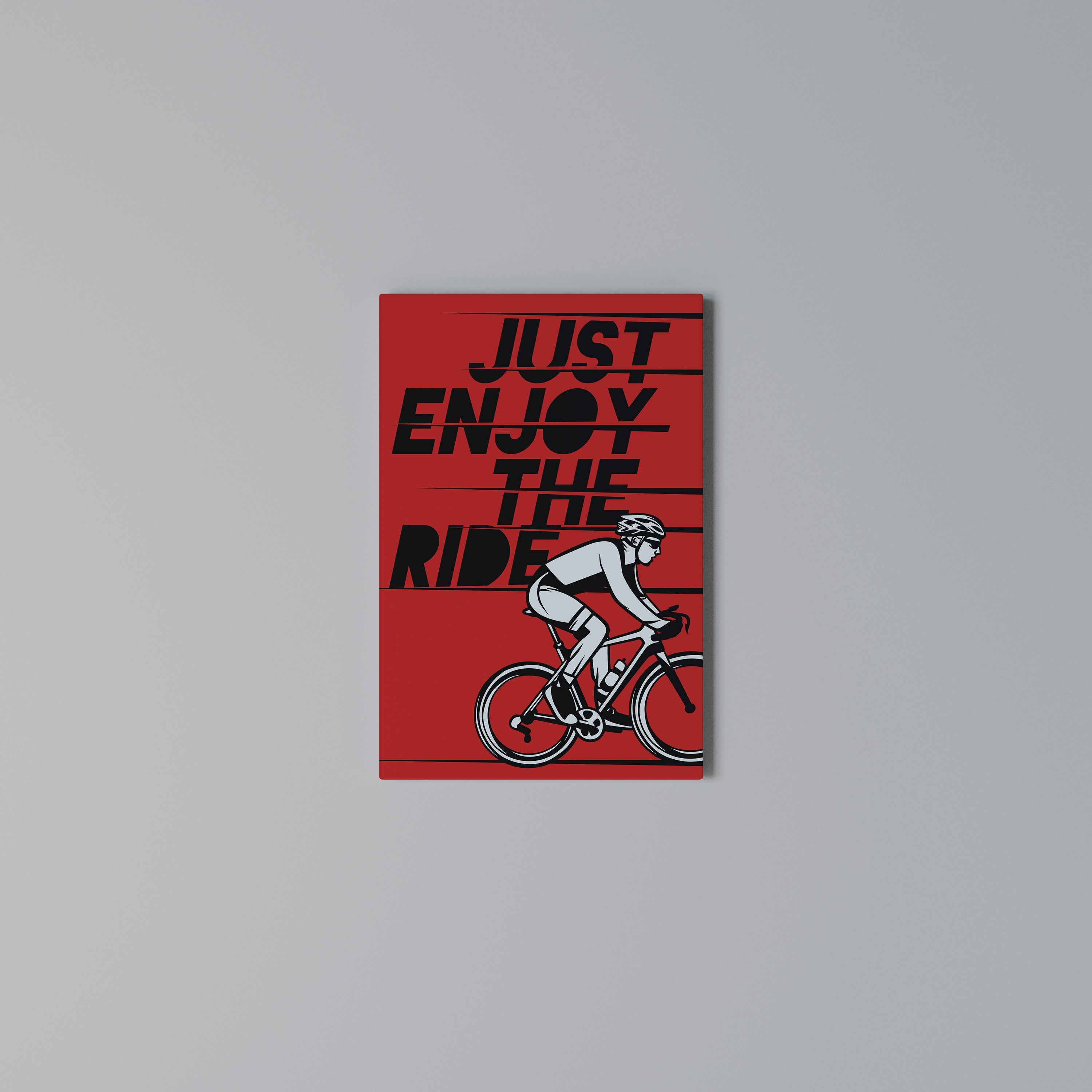 ENJOY THE RIDE Quadro em tela vertical