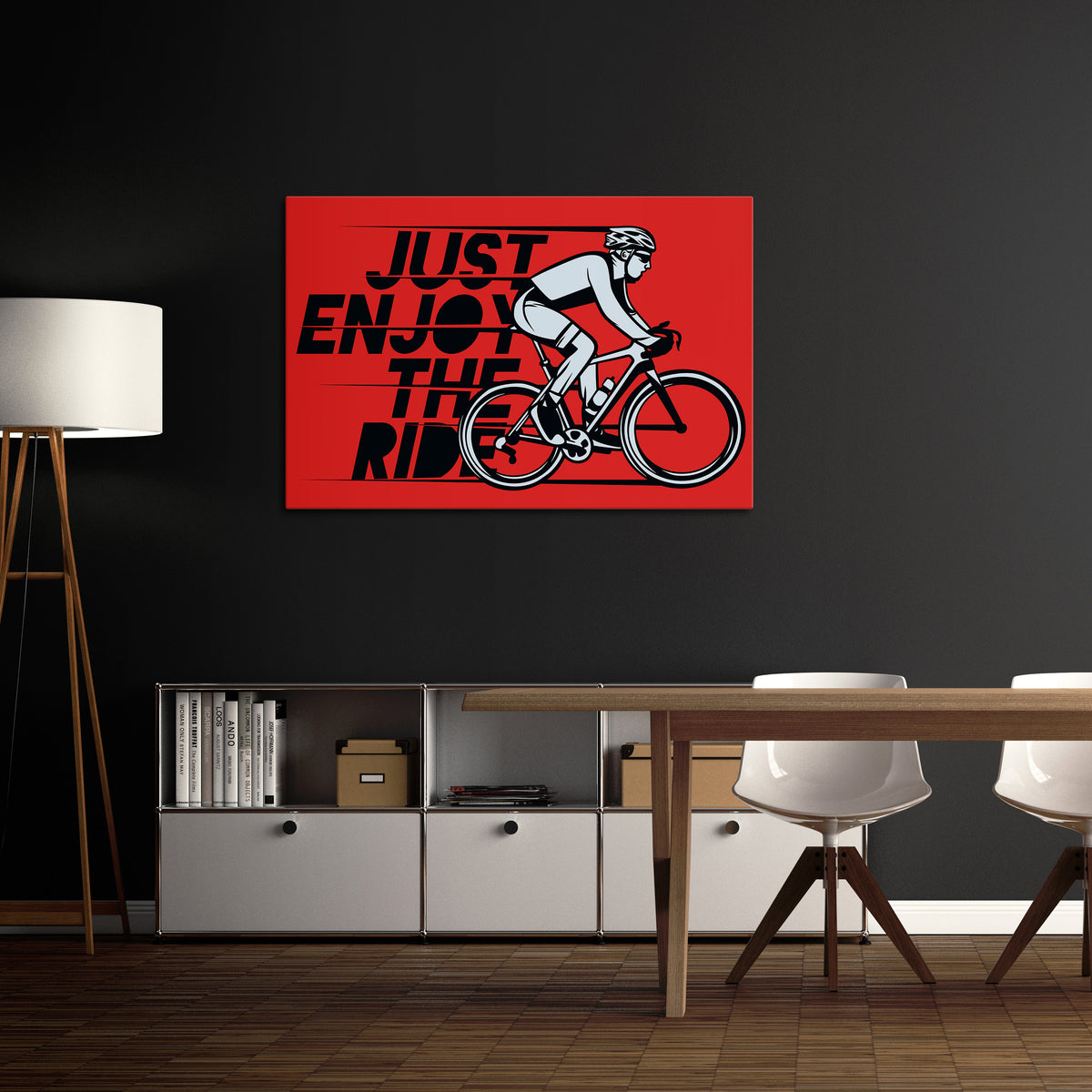 ENJOY THE RIDE Horizontal Canvas Print