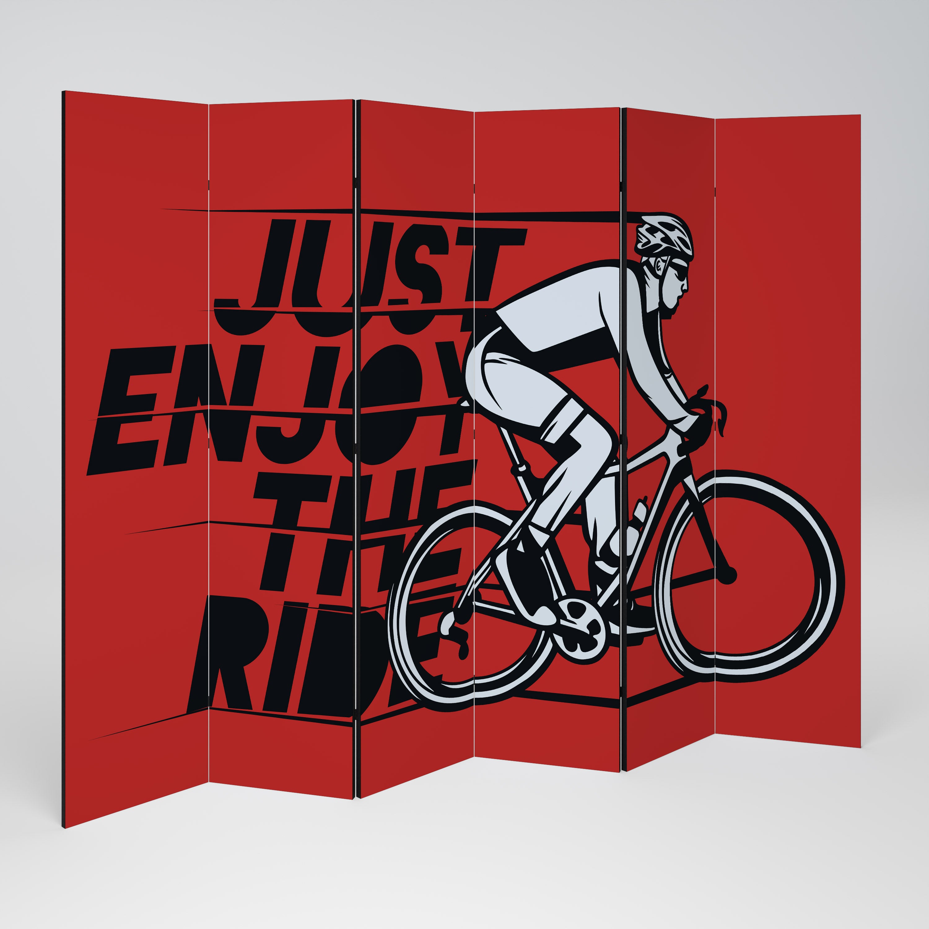 ENJOY THE RIDE Biombo de 6 Painéis