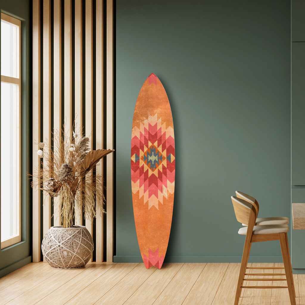 INDIAN FOLK Painel Decorativo Prancha de Surf